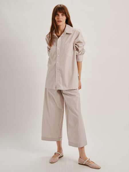 Finance Pants in Cotton Poplin – Suzie Kondi