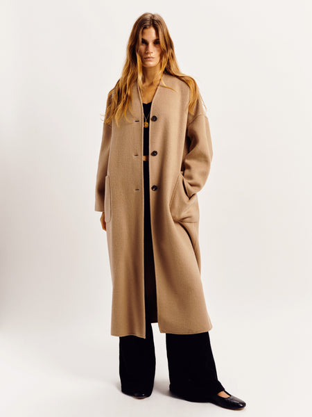 The Kyma Coat in Doublefaced Cashmere – Suzie Kondi