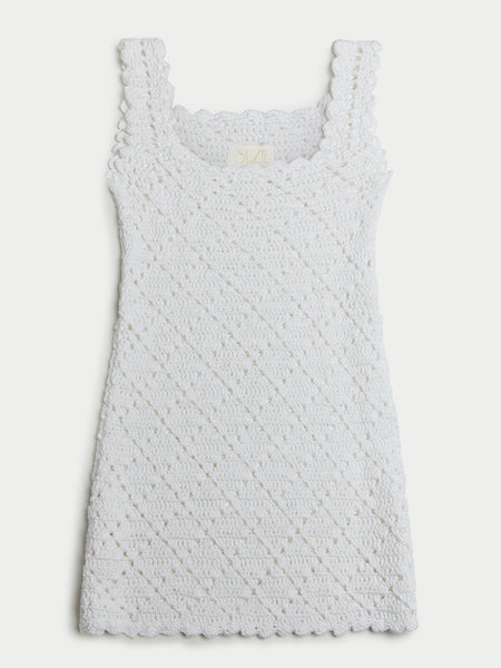 Chryssi Dress in Crochet Cotton – Suzie Kondi
