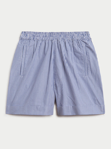 The Banker Boxers in Striped Cotton Poplin