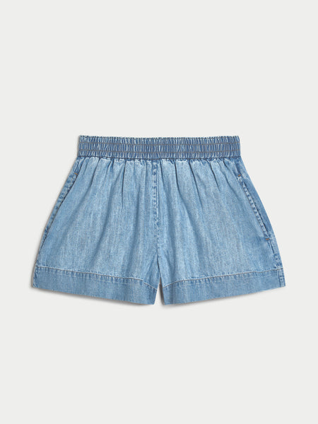 Shkip Shorts in Denim – Suzie Kondi