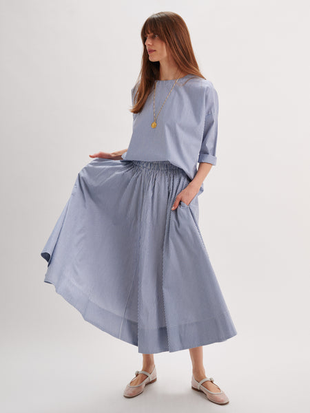 The Kyria Circle Skirt in Cotton Poplin – Suzie Kondi