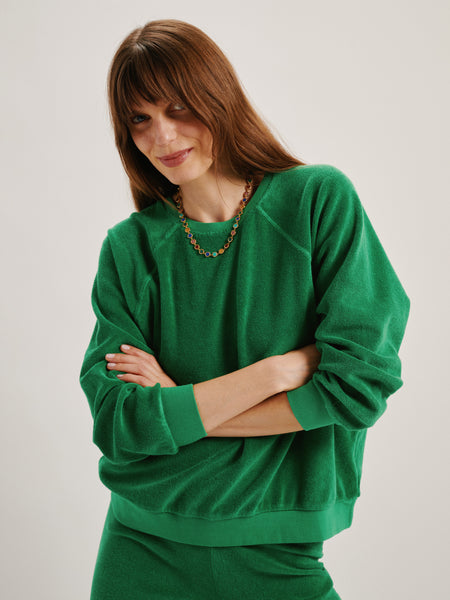 The Samos Oversized Sweatshirt in Terry – Suzie Kondi