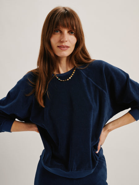 Samos Sweatshirt in Terry – Suzie Kondi