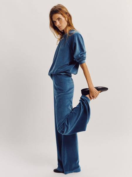 Zephyra Pants in Velour – Suzie Kondi