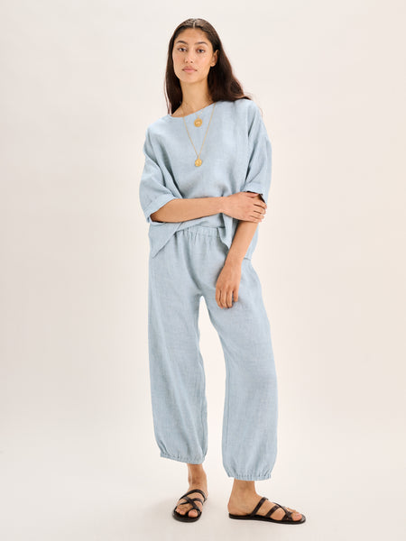 Delos Pants in Linen – Suzie Kondi
