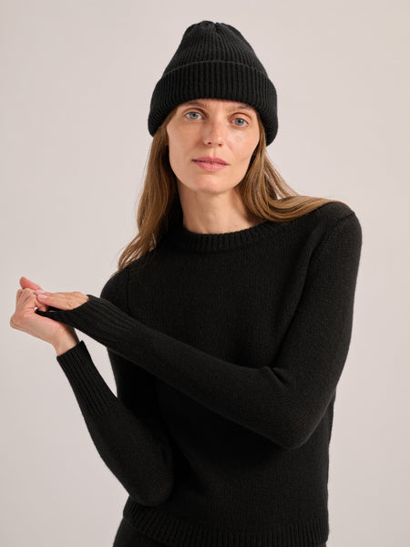 The Sarra Bracelet Crewneck Sweater in Cashmere – Suzie Kondi