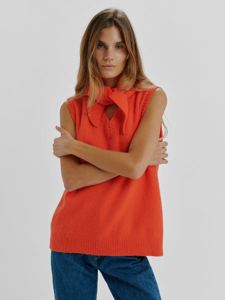 Stevie Vest in Cashmere – Suzie Kondi
