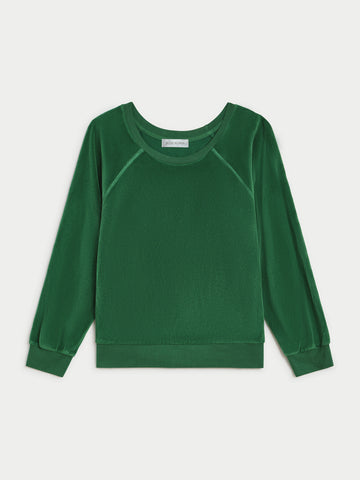The Samos Oversized Sweatshirt in Velour