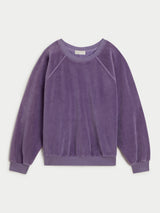 Samos Sweatshirt in Velour 1