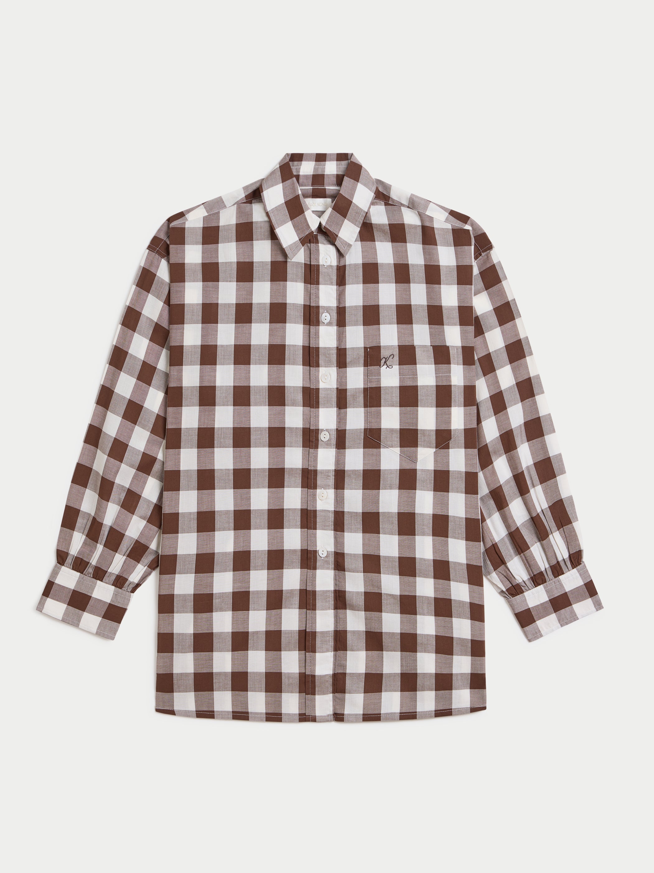 Large Truffle Gingham 