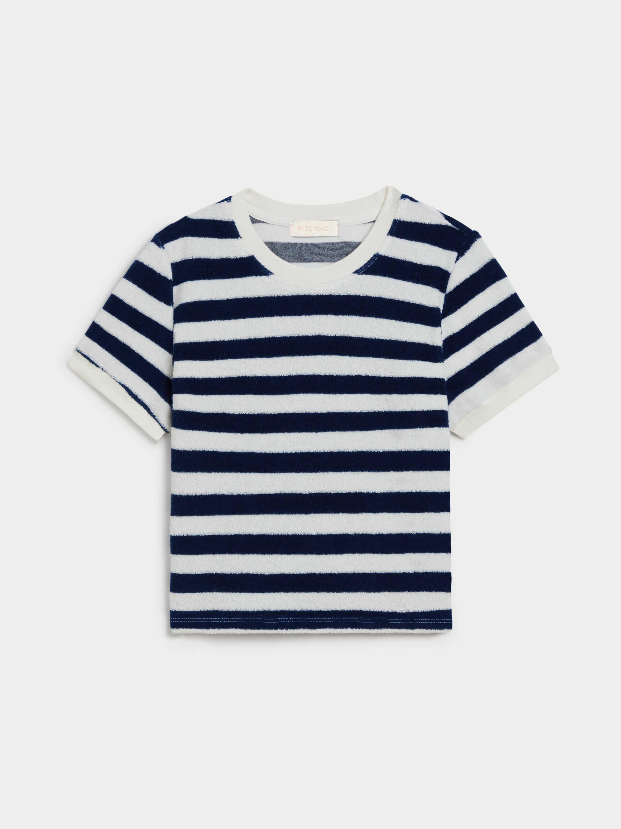 New Navy Ivory Stripe 