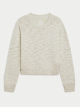 Kismet Sweater in Slub Cashmere 1