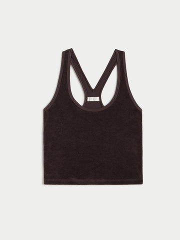 The Tia Racerback Tank Top in Terry