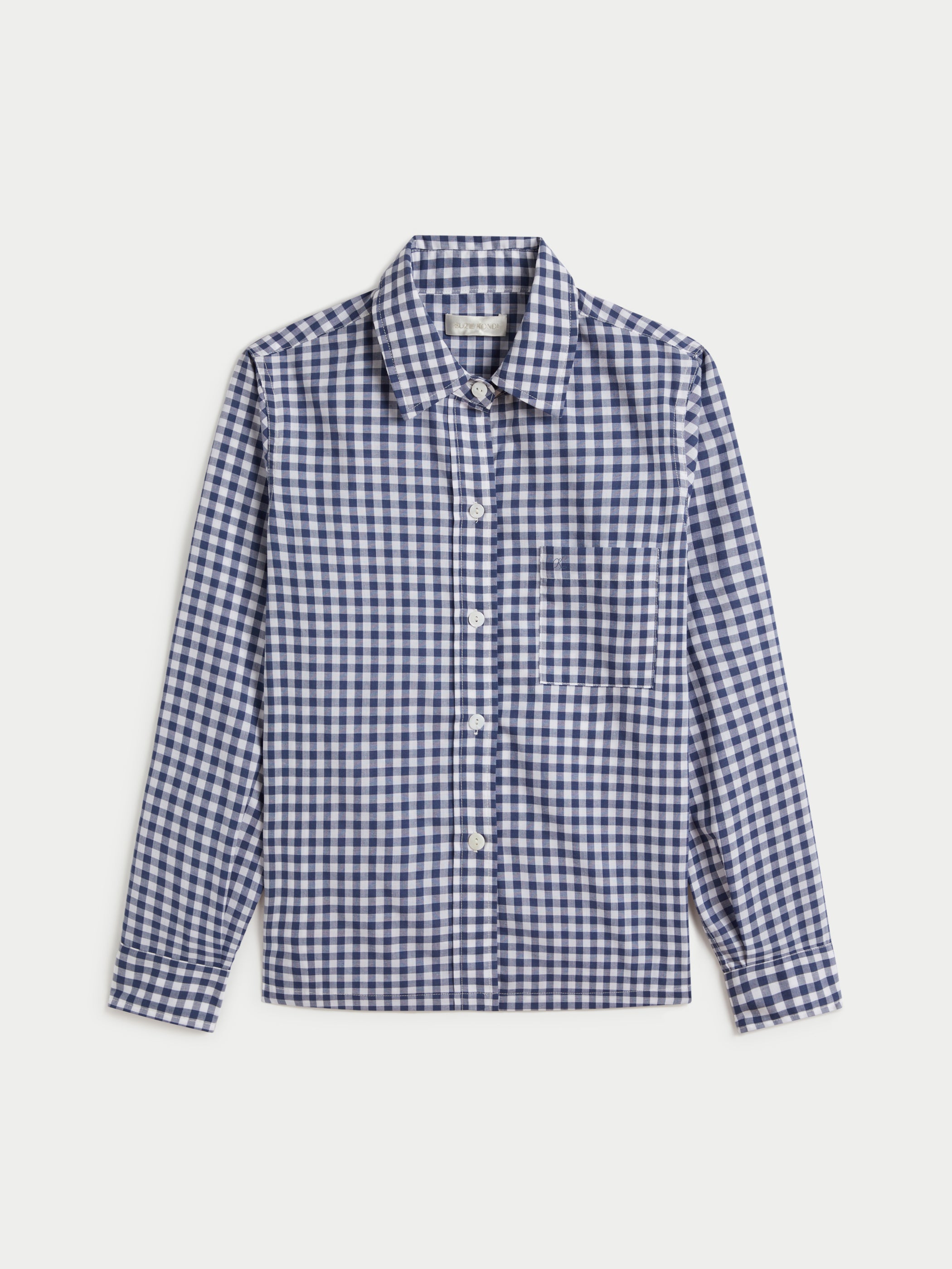 Small Navy Gingham 