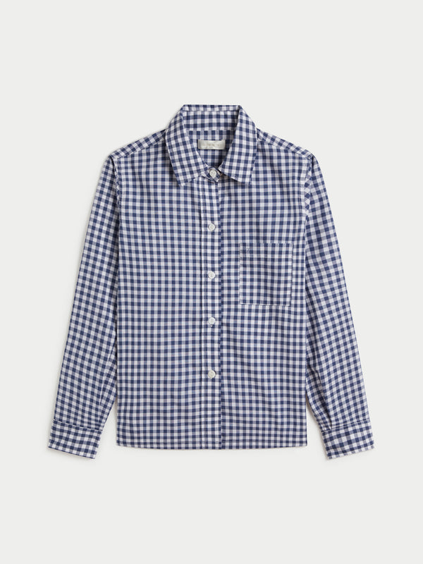 Small Navy Gingham