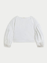 Balon Top in Cotton Poplin 1