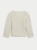 Patra Sweater in Slub Cashmere 1
