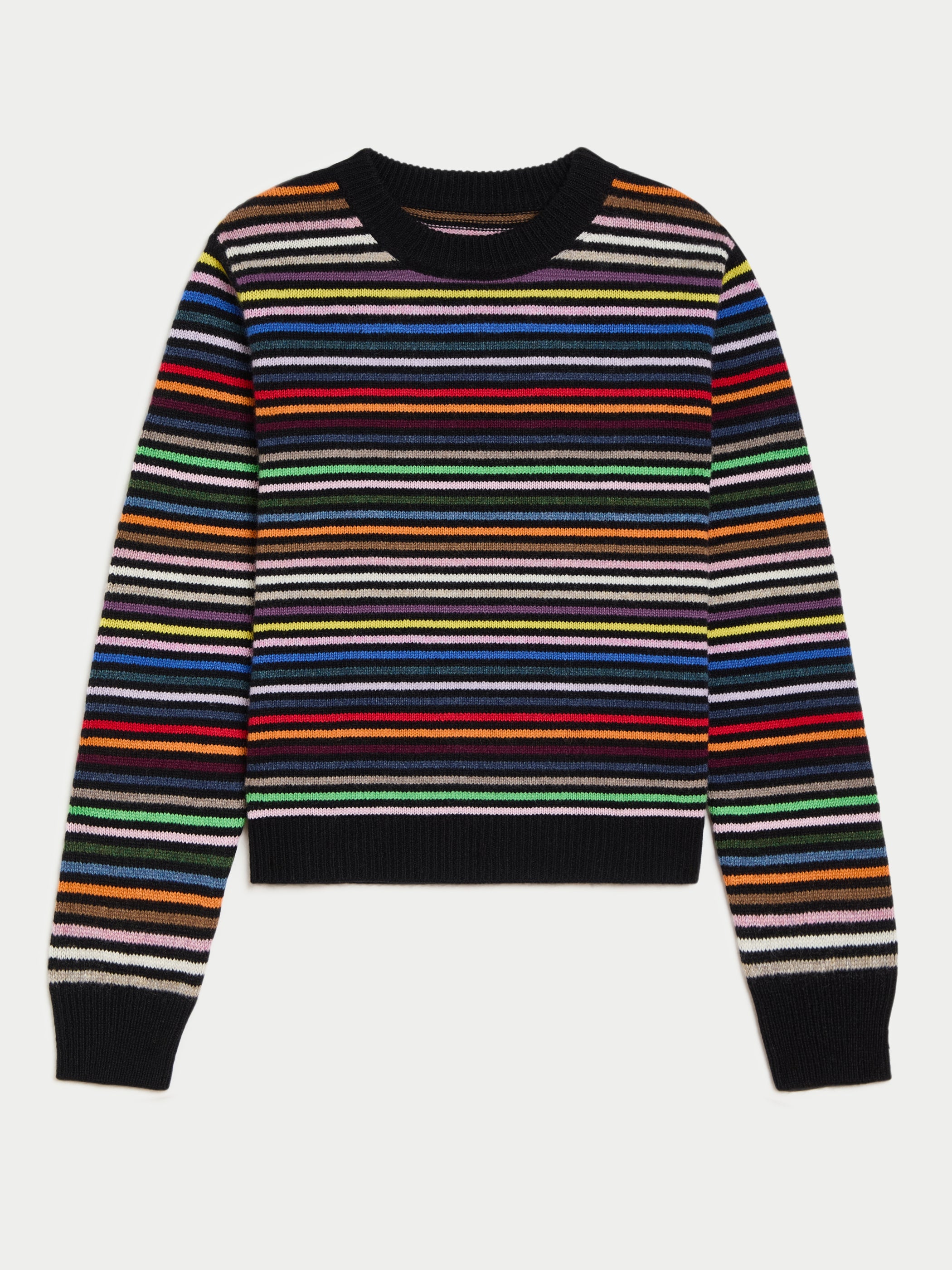 Black Multi Stripe 