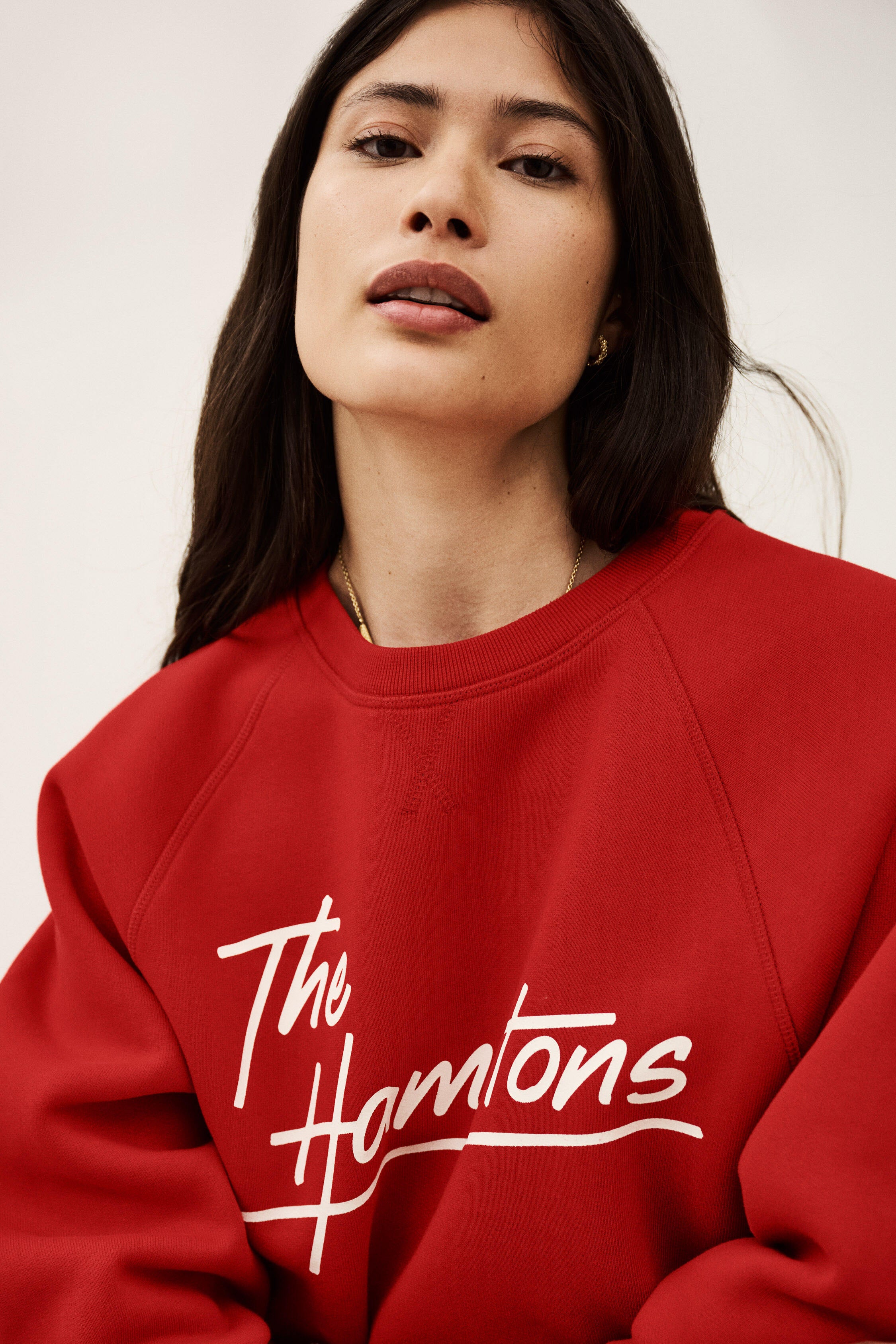 トップス theredthread S cross hoodie curve THEREDTHREAD / ザレッドスレッド】S cross hoodie curve
