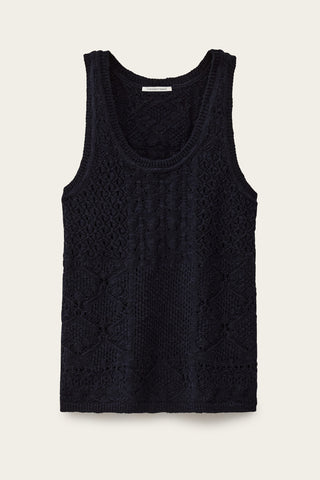 The Simme Top in Cotton Crochet