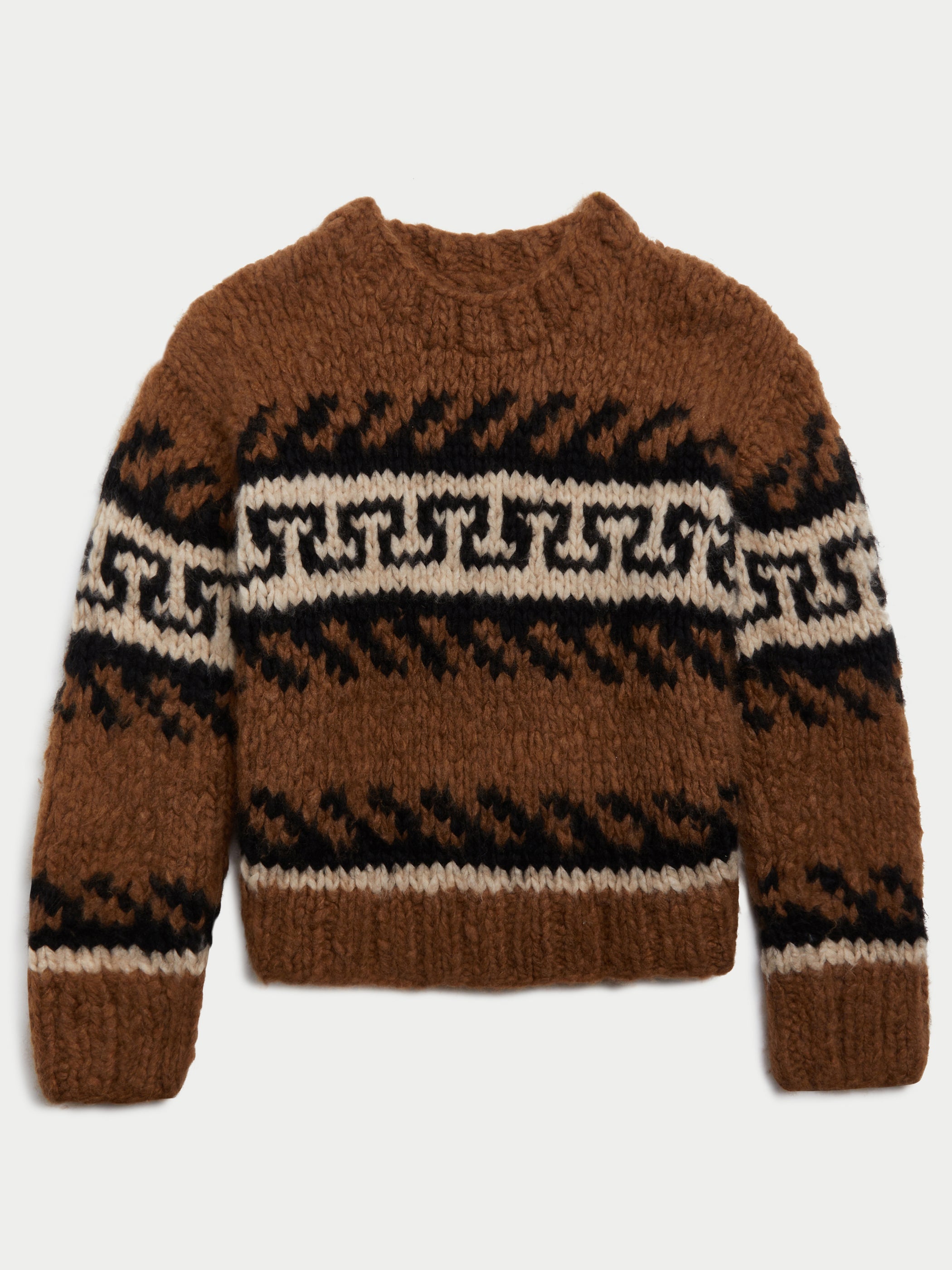 The Greek Key Jooshi Sweater in Cashmere – Suzie Kondi
