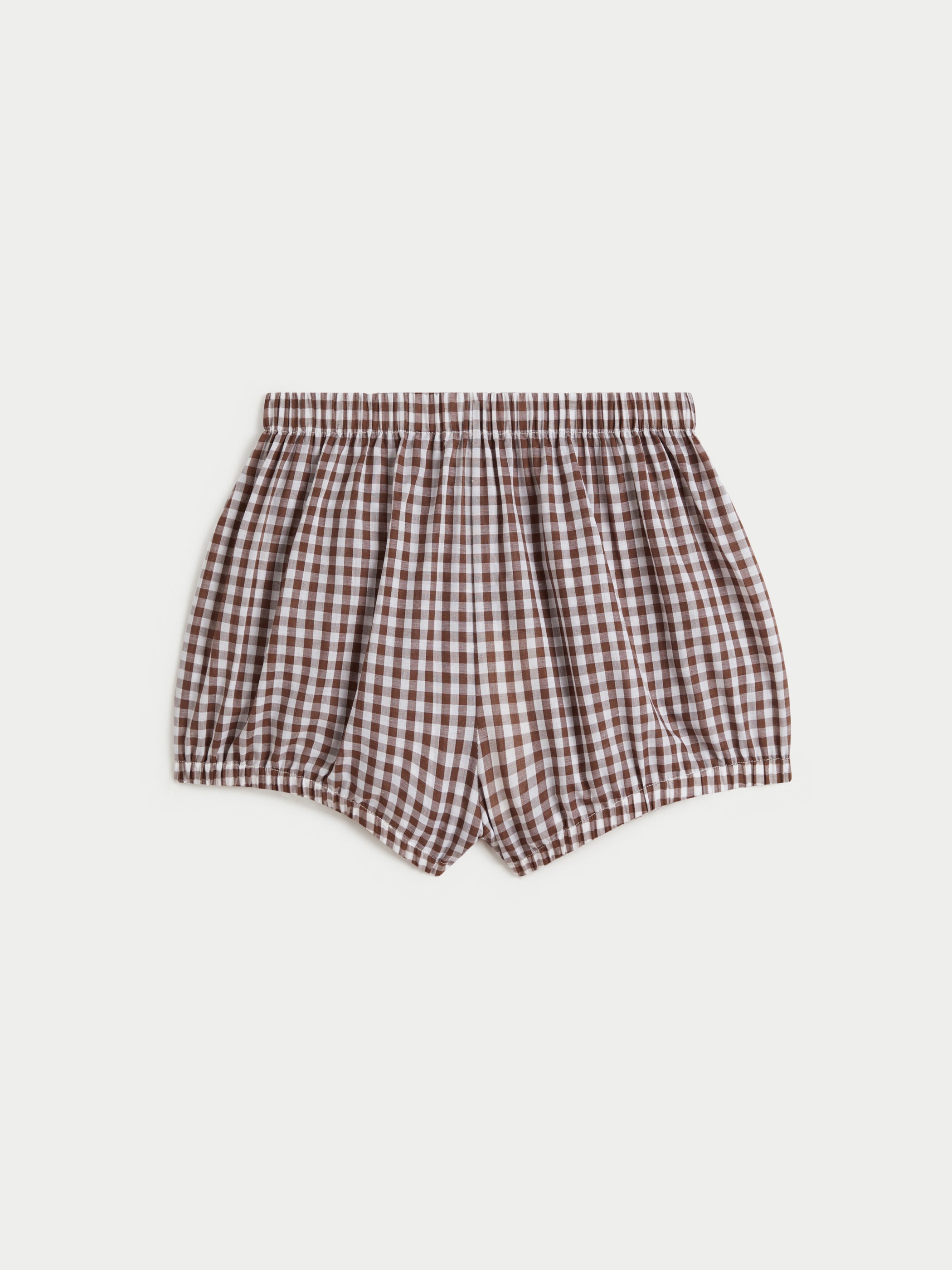 Small Truffle Gingham 