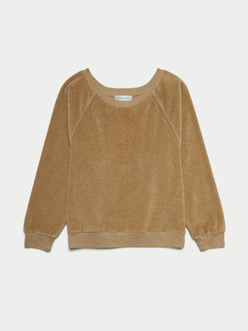 The Saba Raglan Top in Velour