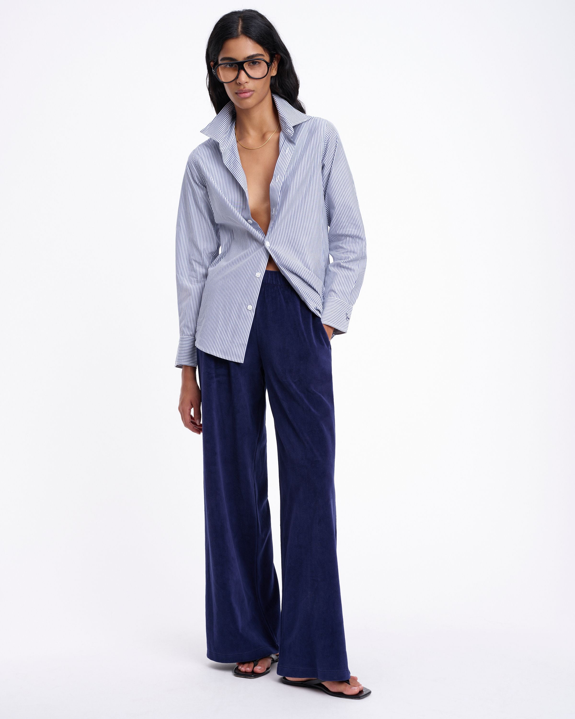 Navy Stripe 