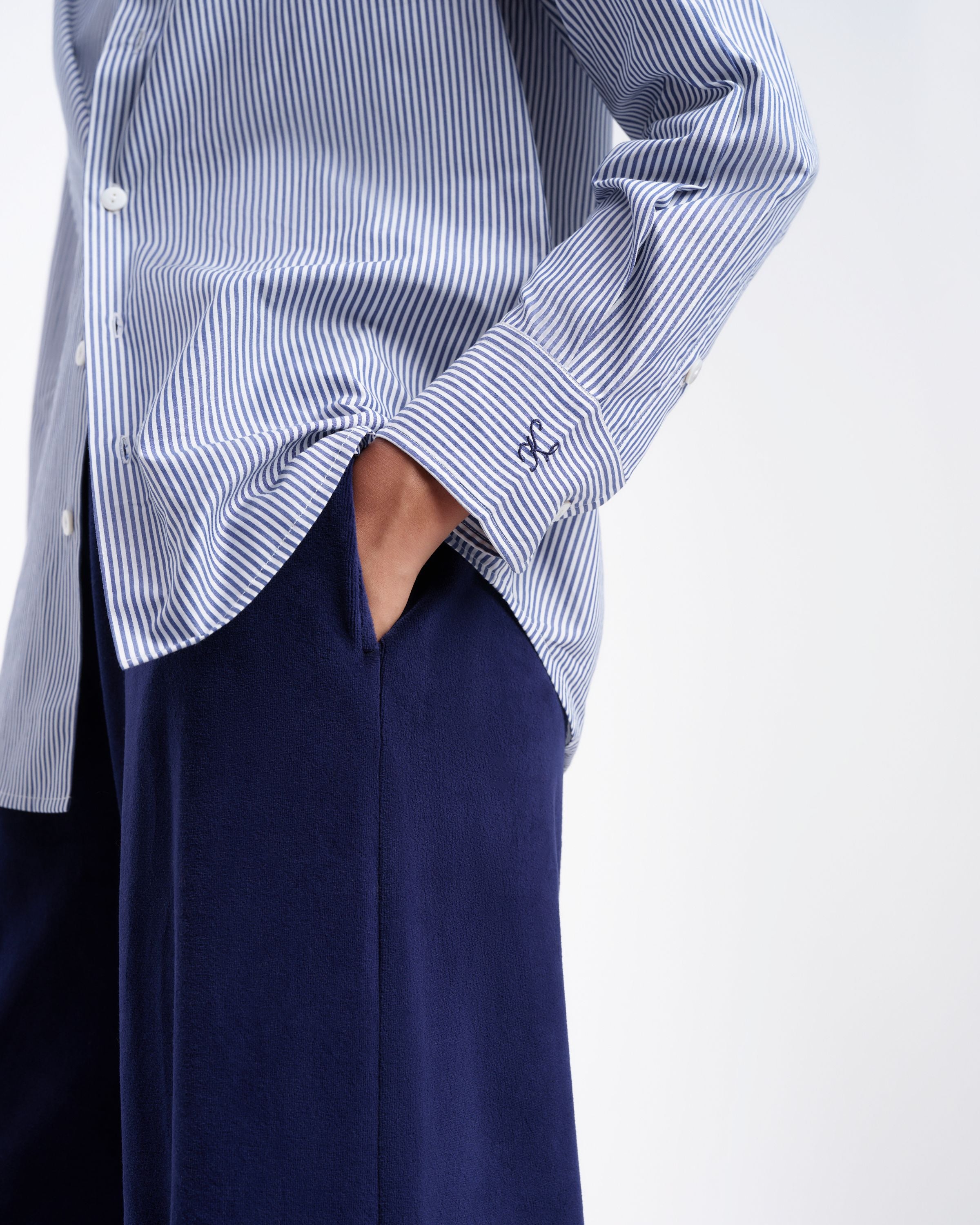 Navy Stripe 