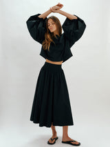 Balon Top in Cotton Poplin 3