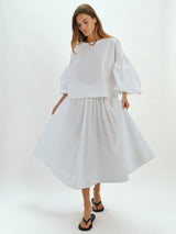 Balon Top in Cotton Poplin 3