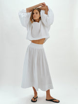 Balon Top in Cotton Poplin 4