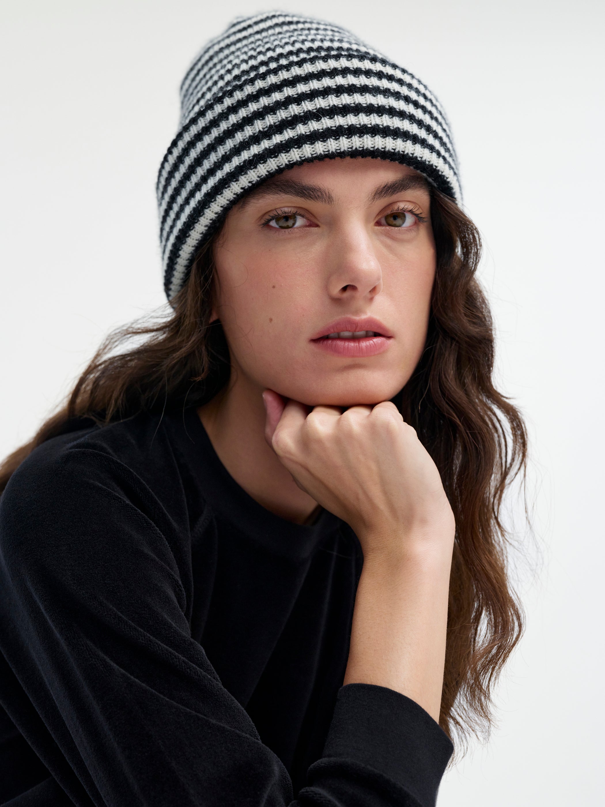 Black Ivory Stripe 