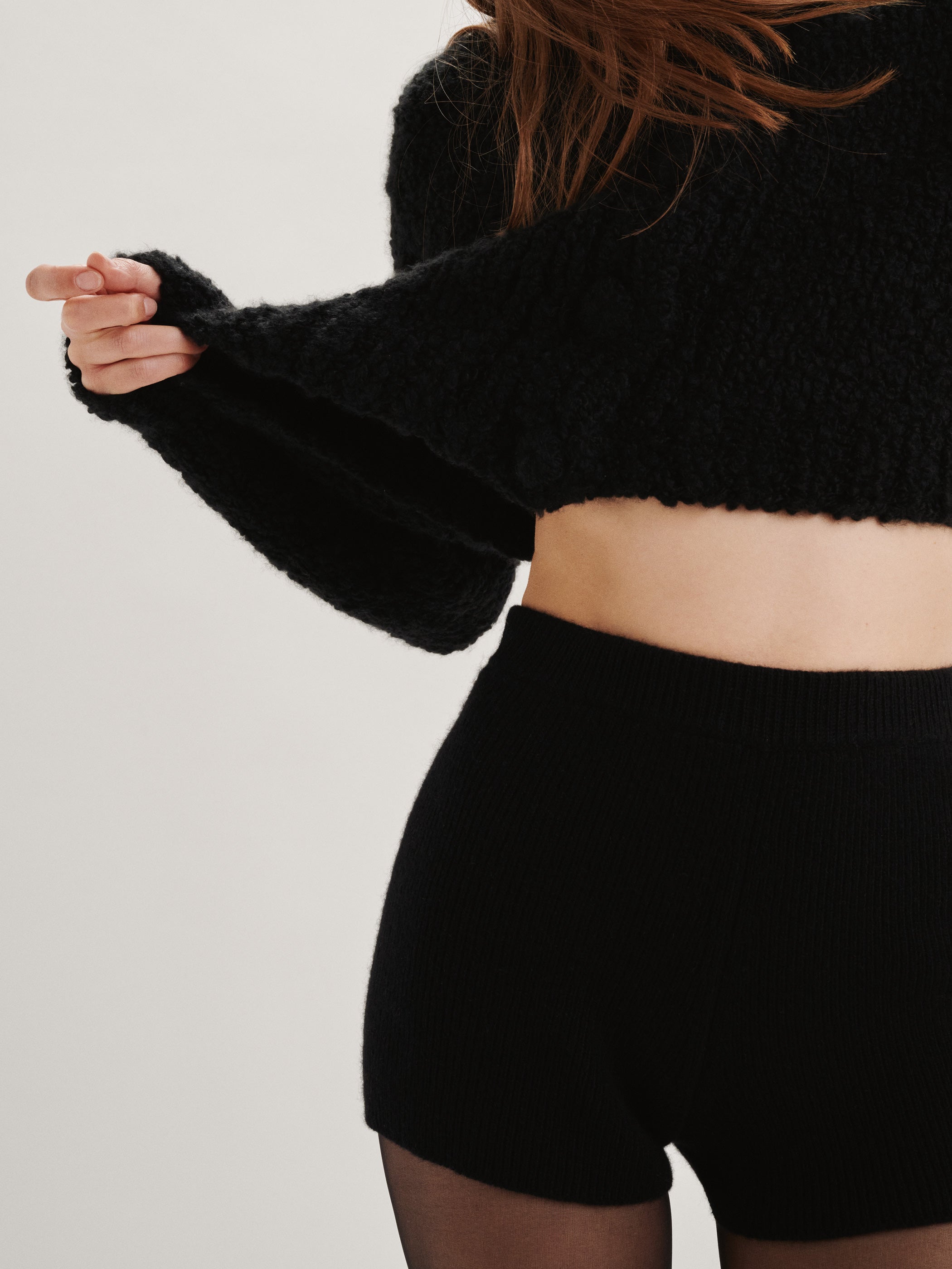 The Zef Ribbed Shorts in Cashmere – Suzie Kondi