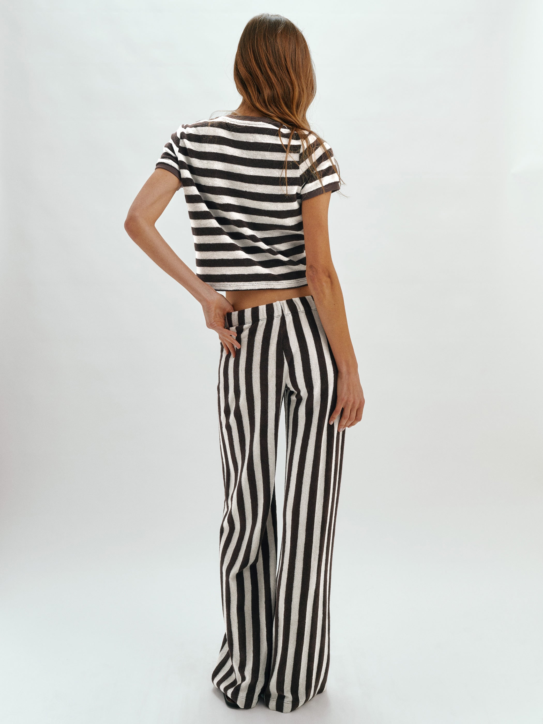 Truffle Ivory Stripe 