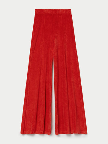 The Megalo Palazzo Pants in Terry