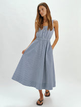 Daphne Dress in Cotton Poplin 4