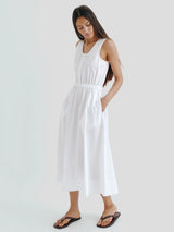 Daphne Dress in Cotton Poplin 4