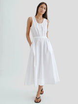 Daphne Dress in Cotton Poplin 2
