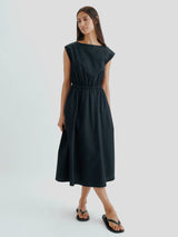 Demi Dress in Cotton Poplin 2