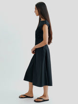 Demi Dress in Cotton Poplin 3