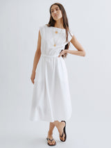 Demi Dress in Cotton Poplin 3