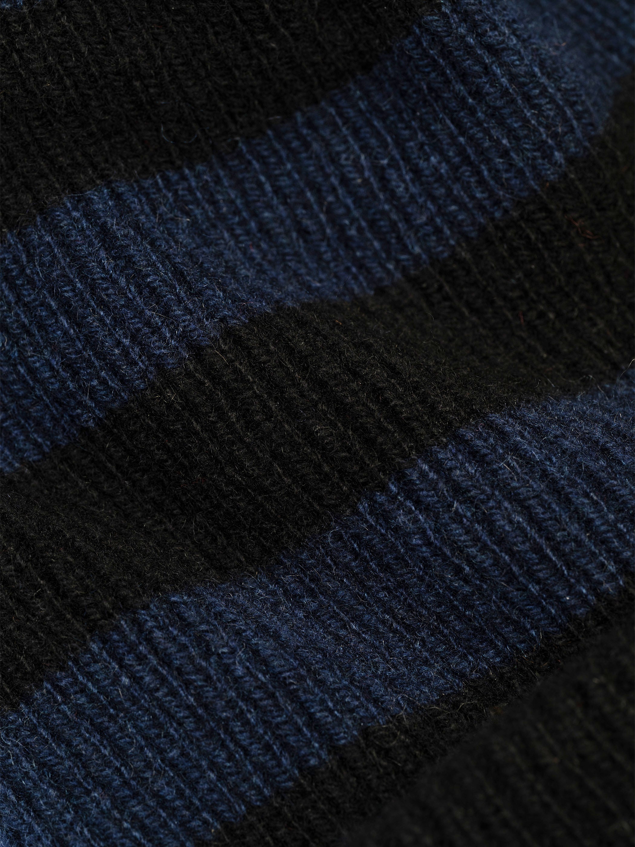 Black-Navy Stripe 