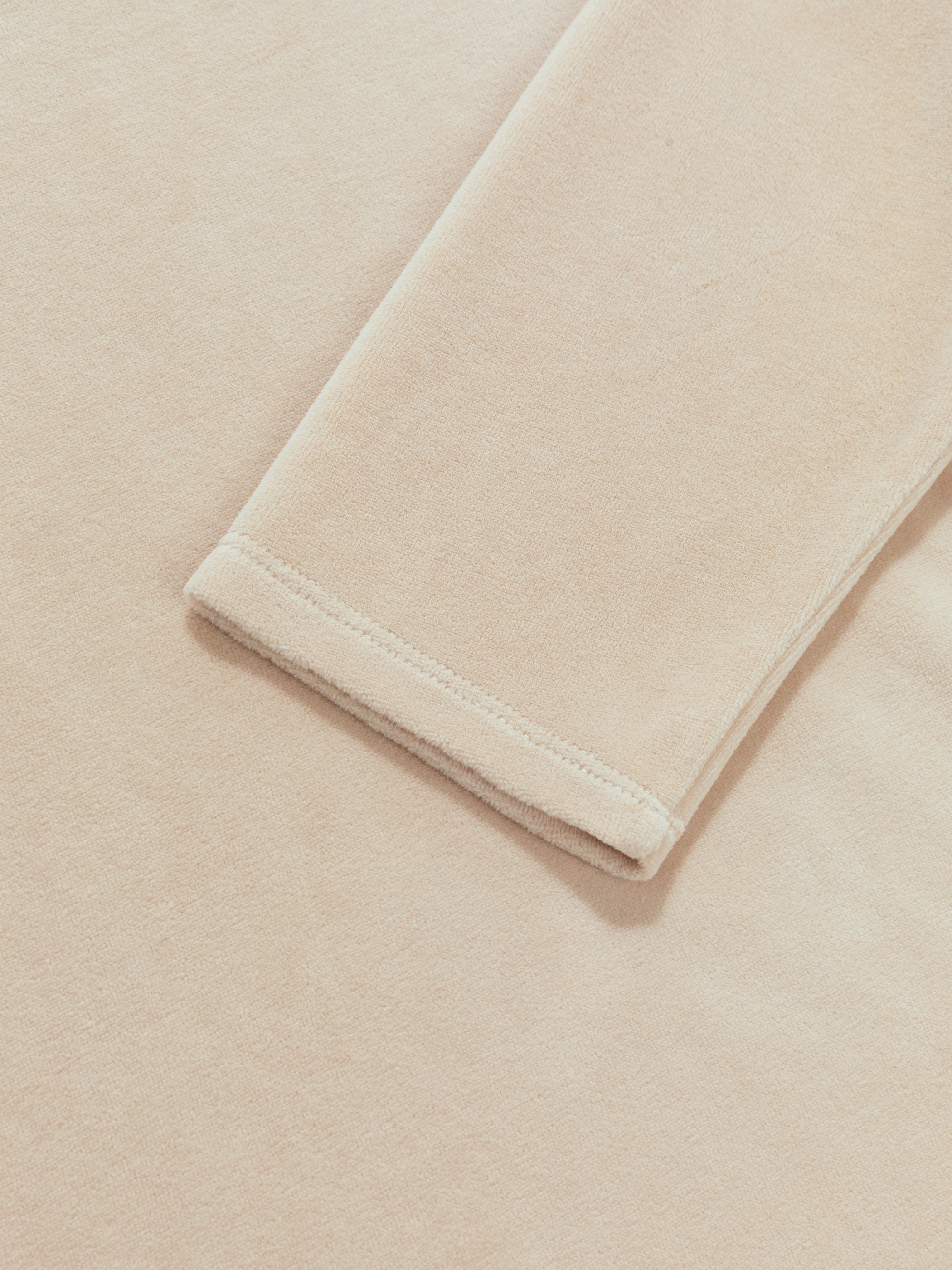 The Corfu Elbow Sleeve Crew in Velour 