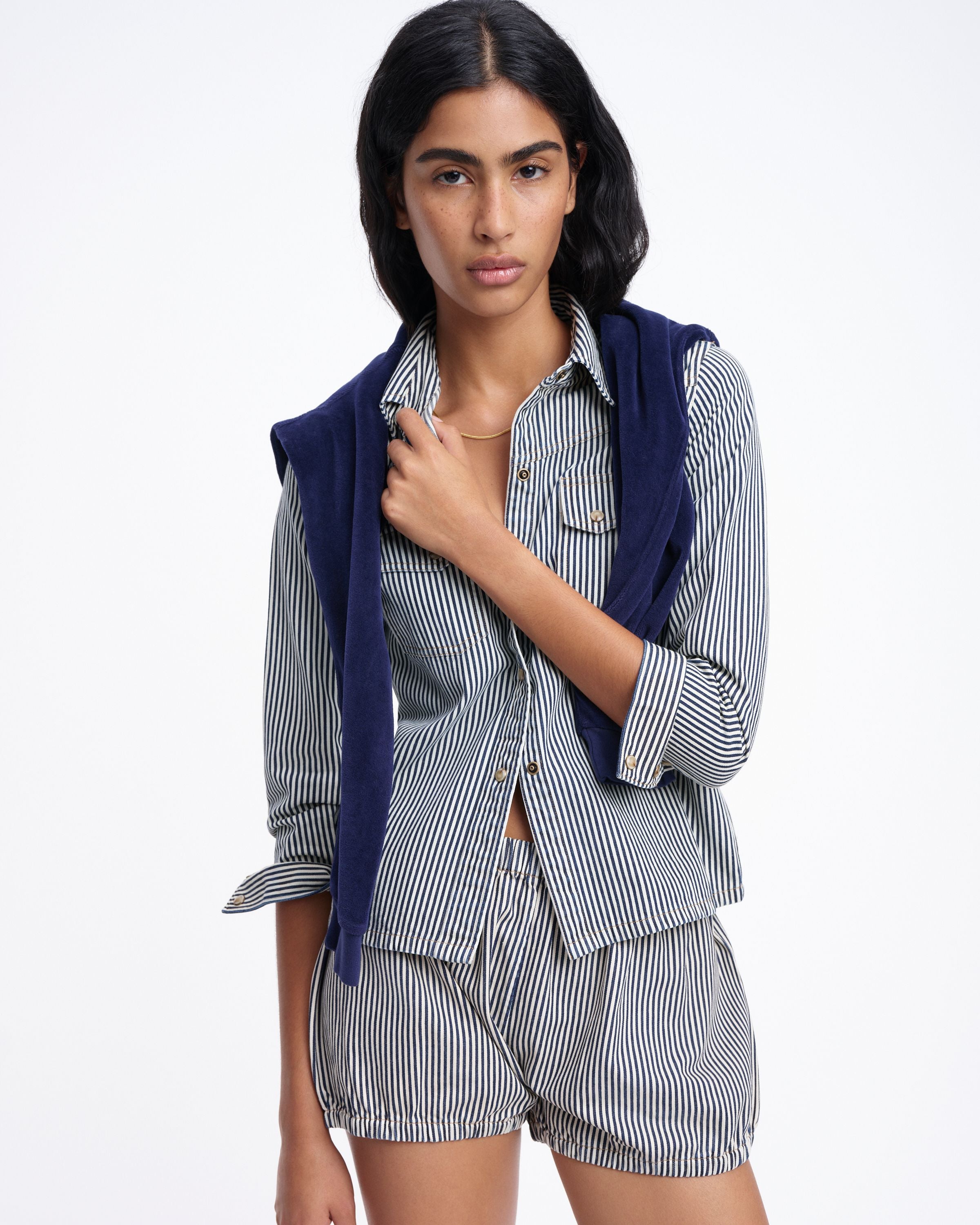 Indigo Ticking 
