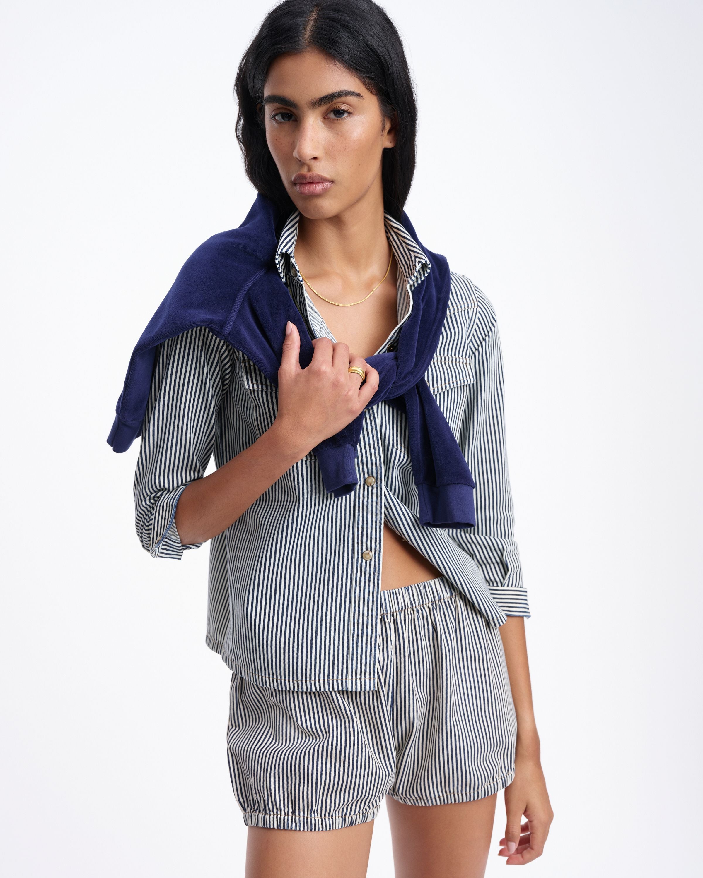 Indigo Ticking 