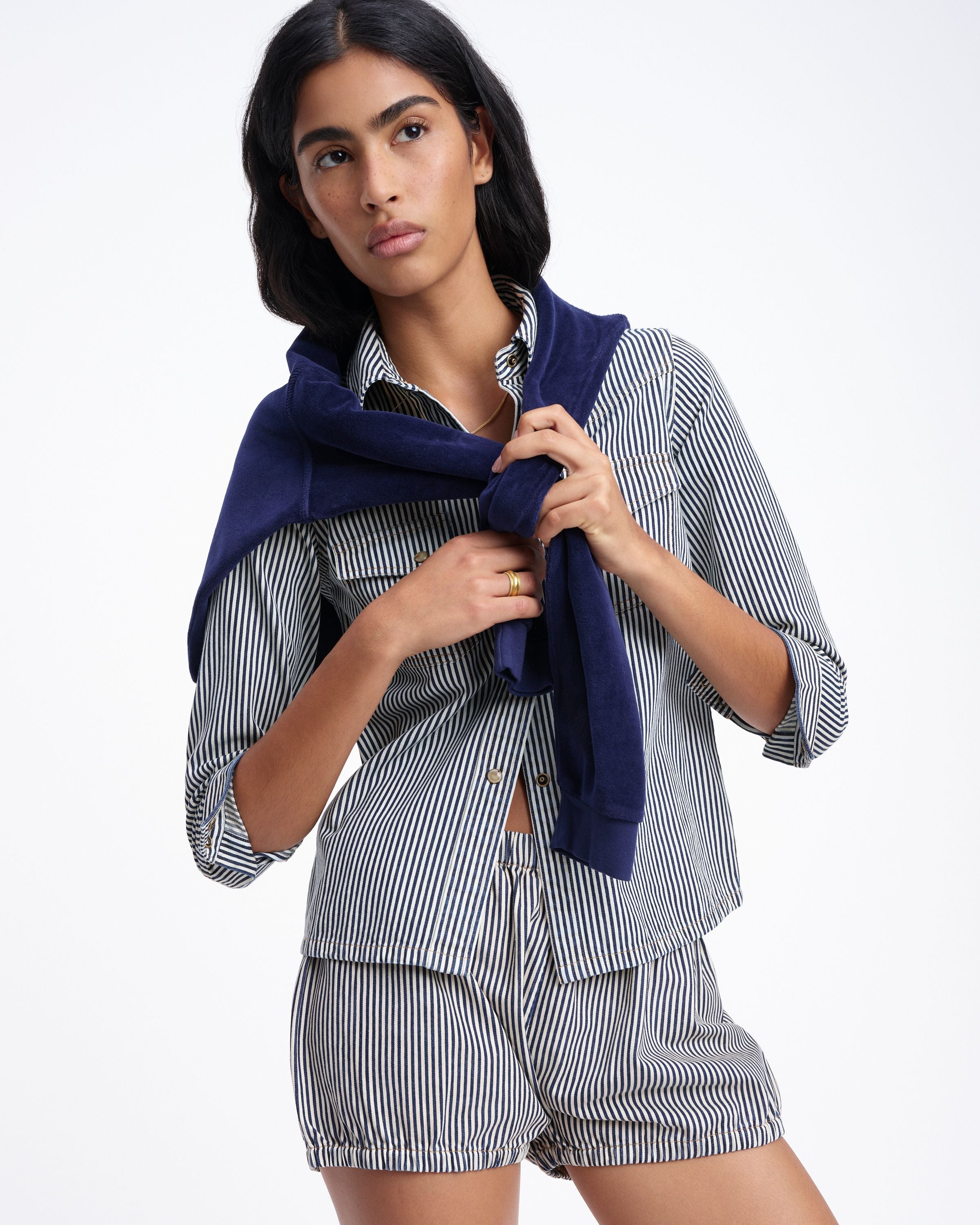 Indigo Ticking 