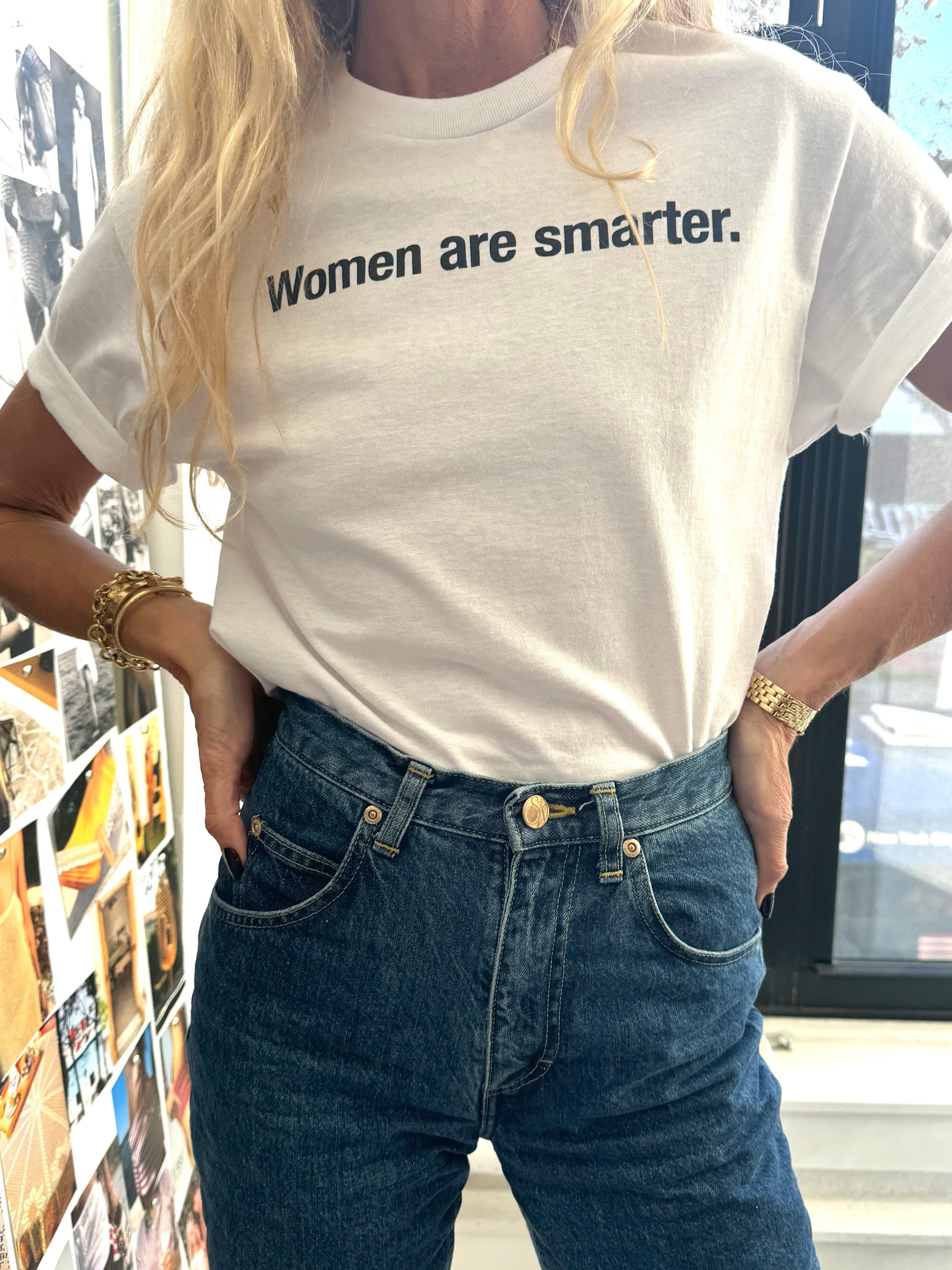 【レア】suzie kondi Women are smarter Tシャツ The Women Are Smarter Tee – Suzie Kondi