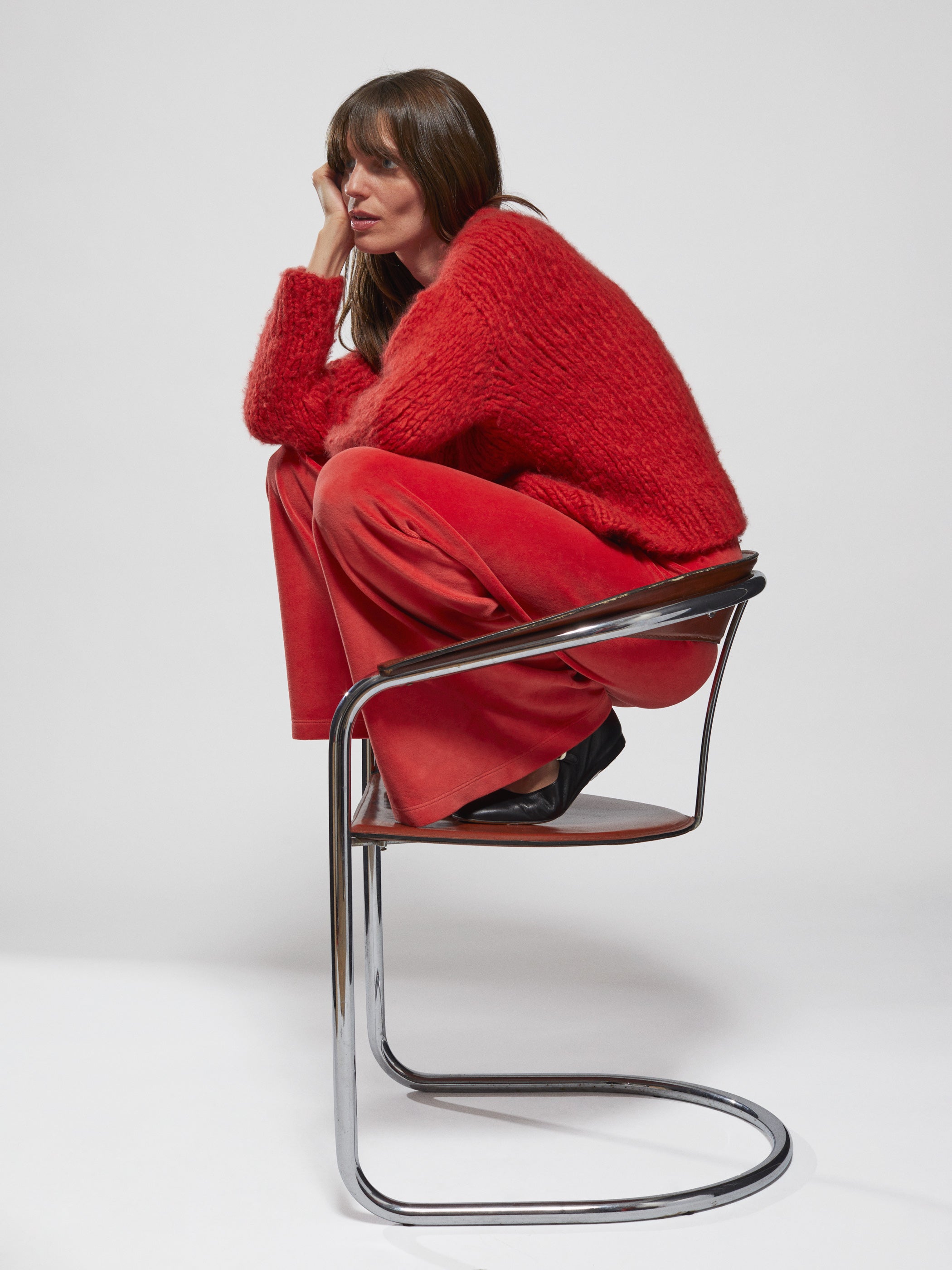 トップス SHISHIKUI CASHMERE C M size The Kismet Crewneck Sweater in Cashmere – Suzie Kondi